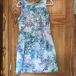 Mix color short cute dress!